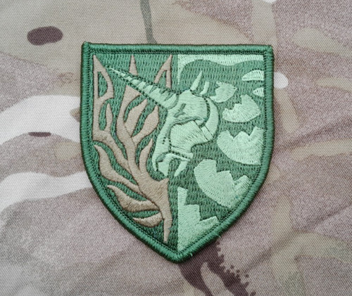 Gestickter aufnäher einhorn - aufnäher,