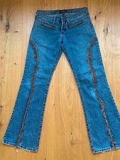 Jeans mit Fransen 