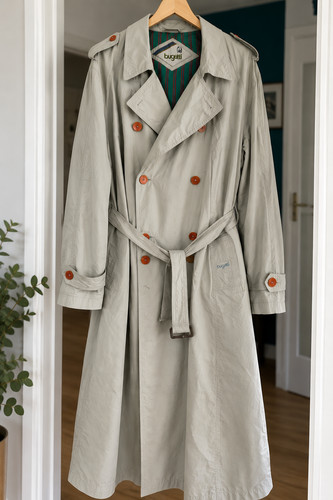 Vintage bugatti trenchcoat - vintage,