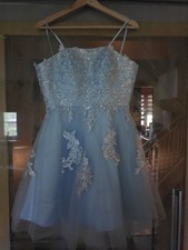 Party-Kleid Hellblau
