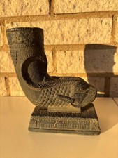 Persisches Rhyton – Replik eines Tierkopf-Trinkgefäßes – Antikes Persien – Resin