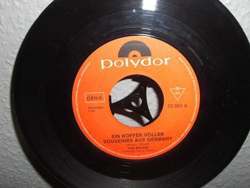 Schallplatte gus backus - schallplatte, (