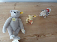 Steiff Classic Teddybär 1905-25 cm_Beige_ Mohair, Hermann Elefant Vitrinenstücke