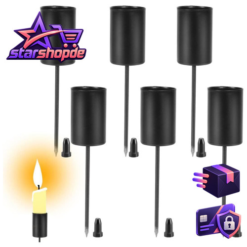 Kerzenhalter adventskranz 6er - adventskranz,