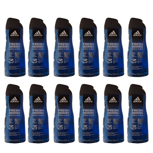 12x 400ml adidas - 400ml, herren
