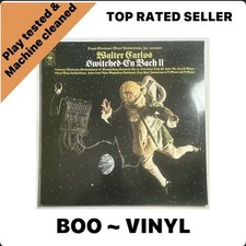 Walter Carlos ~ Switched-On Bach II Lp Vinyl Record CBS S 65974 EX / EX