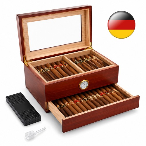 Holz zigarren humidor - set, für