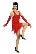 Fransenkleid charleston 20er - fransenkleid,