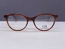Carolina Herrera Brille Damen Rund oval Braun Havanna VHE 777