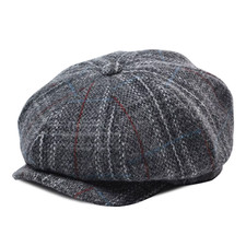 Wolle Tweed Newsboy Cap Herren