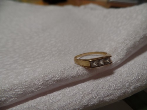 375 ring mit drei - gg,