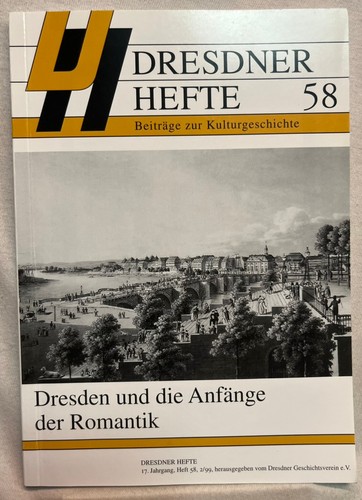 Dresdner hefte dresden und - 58:,