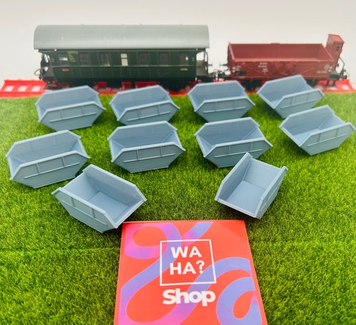 Schuttcontainer set - h0,