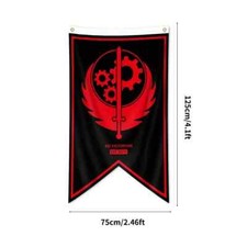 Banner Flagge Stählerne Bruderschaft  Fallout 75X125cm