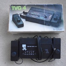 TVG-4 TV Videospielkonsole Schwarz & Weiß Retro Gaming Boxed Pong Clone UNGETESTET