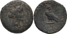 Kilikien Adana Bronze 100-0, Tyche Münze Adler  19mm/4,5g  Original #KAB557