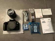 CANON EOS 4000D FOTOKAMERA -  KIT EF-S 18-55MM F/3.5-5.6 III - SCHWARZ - NEU