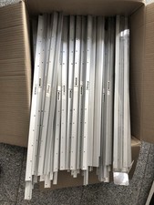 15x Ikea Kvartal Laufleiste*für Schiebegardine*60 cm*Silber/Alu*