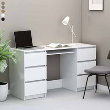 Schreibtisch mit 6 Schubladen