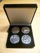 Frei.Wild 20 Jahre Münzset in edler Samtbox, 4er Gedenkmünzen Set wie NEU!