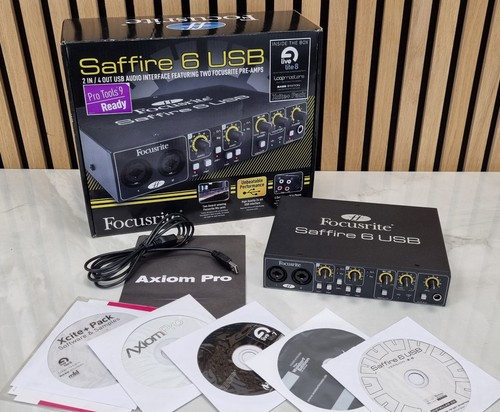 Focusrite saffire usb audio - focusrite, 6