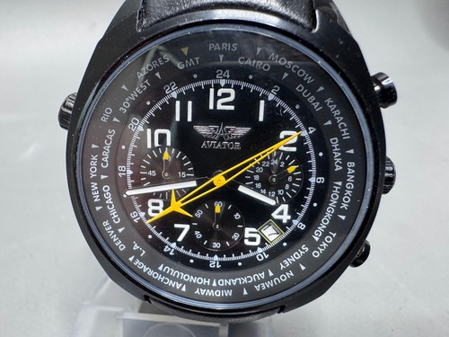 Aviator chronograph fliegeruhr - chronograph,