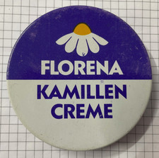 Florena Kamillen Creme Dose Blechdose DDR Ostalgie Requisit