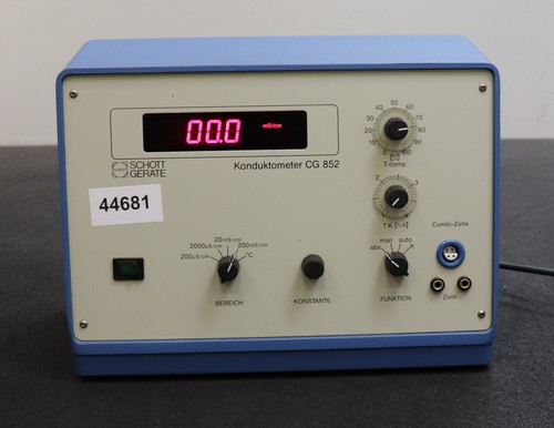 Schott konduktometer 852 - schott,