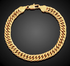 Goldkette 18 karat 8MM dick