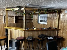Kellerbar Inklusive 6 Hocker +Zapfanlange