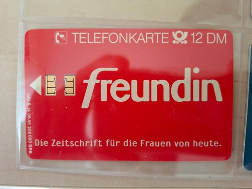 Telefonkarte freundin - telefonkarte, 14