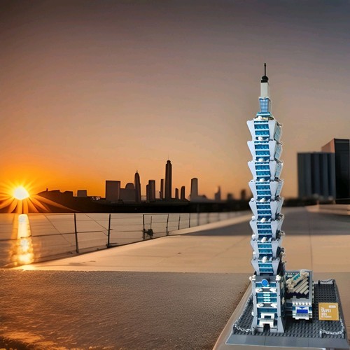 Taipei 101 skyscraper wange - 101,