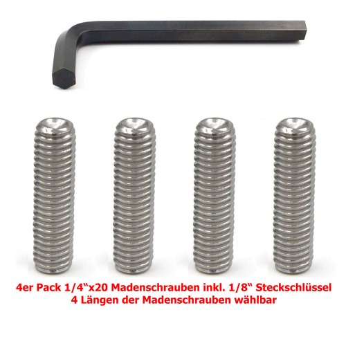 4st edelstahl madenschraube - 4st., edelstahl-madenschraube