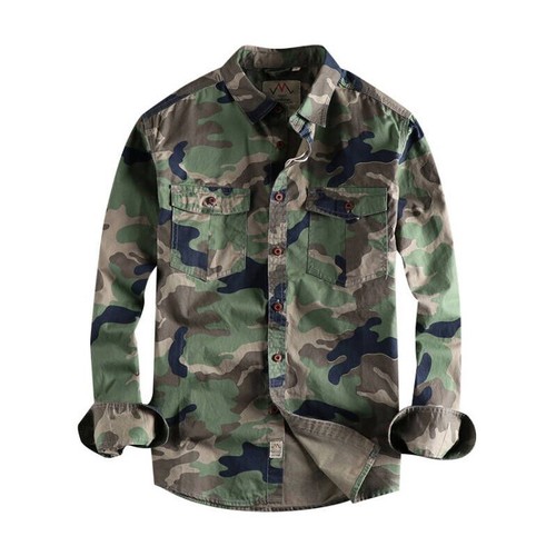 Herren langarm combat shirt - herren,