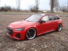 1:18 MTM Audi RS6 Avant Tiefer Tuning mit 22 Zoll Audi E-tron Echt Alu Felgen