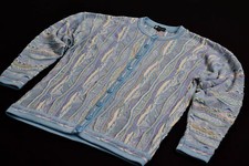 Coogi Strick Pullover Sweatshirt Knit Sweater Vintage Australia 90s 90er Damen L