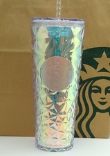Starbucks Tumbler Thermobecher Cold to Go Prism Regenbogen mit Logo 24oz NEU