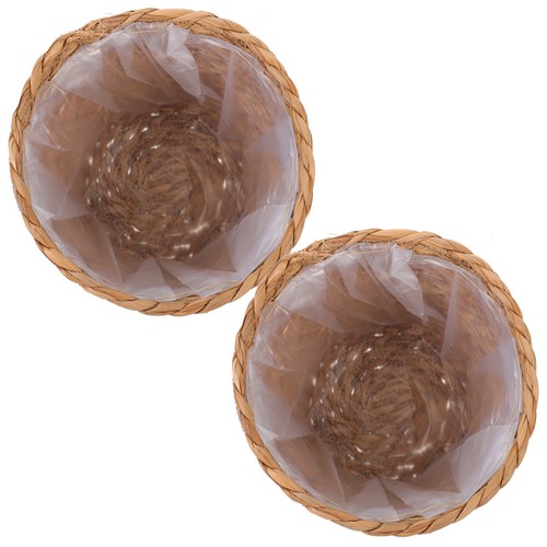 2pcs gewebte pflanzerkorb - 2pcs,
