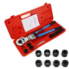 Presszange TH/V-Kontur Rohrpresszange für PEX/Kupfer/Verbundrohr TH16-32 V12-28