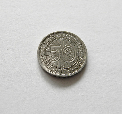 Weimar reichspfennig 1936 - 50,