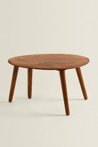 Zara home couchtisch - zara, mangoholz