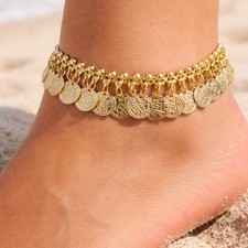 Fußkettchen mit Münzen 1