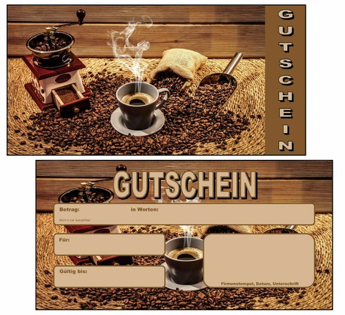 100 geschenkgutscheine - 100,