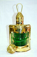 MESSING GRÜNE PORT LATERNE