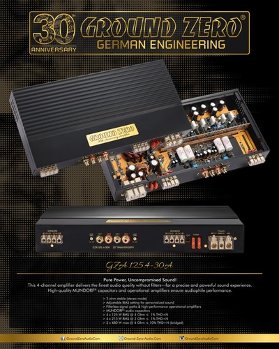 Ground zero gza 125 - 125.4-30a, sq