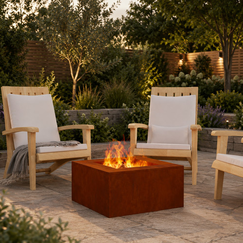 Feuerstelle stahl garten - feuerstelle,