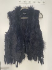 Echt Pelz/Fell Damen Weste In