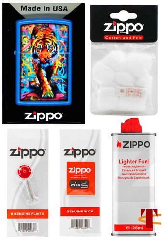 Zippo tiger geschenkset - zippo,