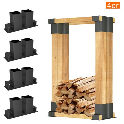 Stück kaminholzstapelhilfe - 4,