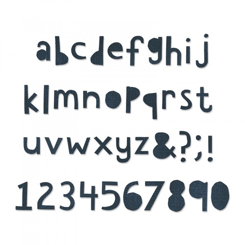Sizzix bigz alphabet - sizzix,